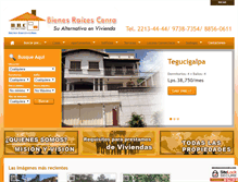 Tablet Screenshot of bienesraicescenra.com